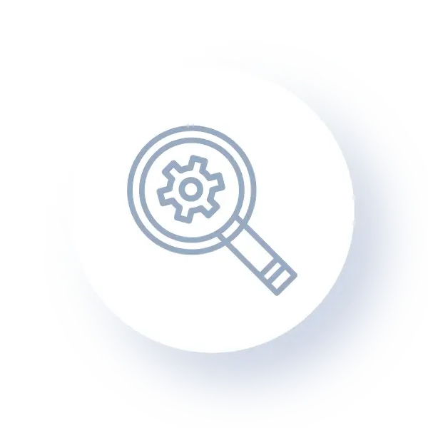 Inspektion Roboter Icon
