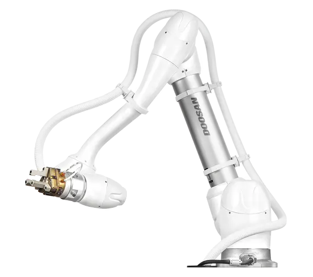 Schlauchpaket zur Verbindung der Werkzeuge des Roboters