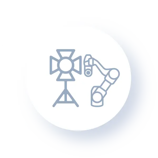Film Produktion Roboter Icon