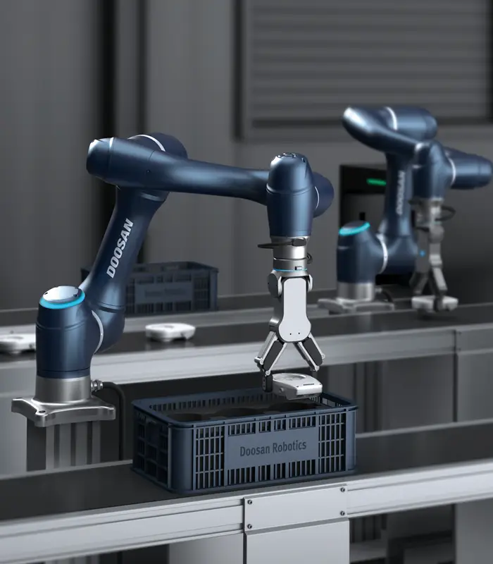 Pick and place Doosan Robotics Cobot